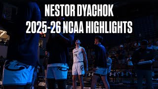 Nestor Dyachok 2025-26 Highlights - University Of North Florida Ncaa Division I - Music Not Owned