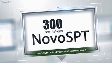 SPT Correlations to Soil Properties - NovoSPT