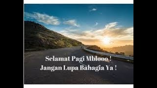 Ini Dia Pantun Selamat Pagi Lucu Romantis Singkat Bergambar