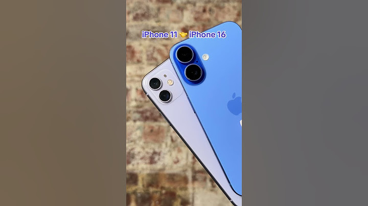 iPhone 16 vs. iPhone 11