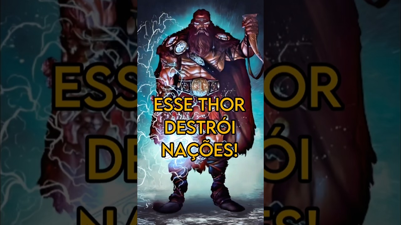 O Thor Que Destrói Montanhas! 