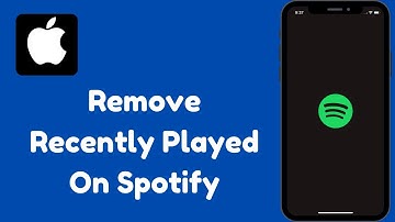 How To Delete/Remove Recently Played On Spotify | Clear Spotify Recent History
