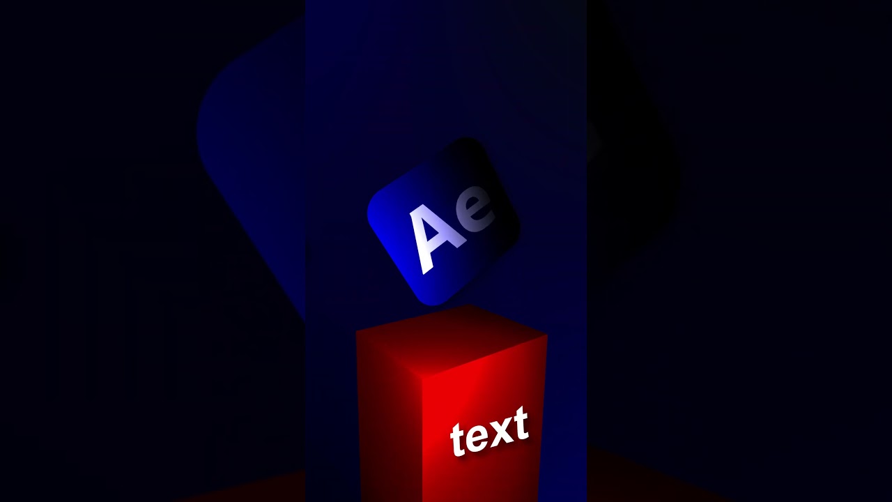 After Effects animation