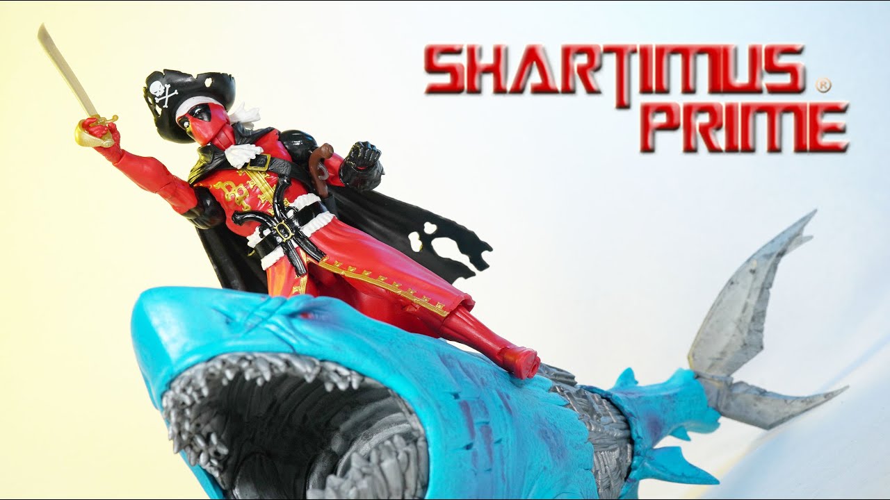 Marvel Legends Pirate Deadpool Strong Guy BAF Wave Hasbro Action Figure  Review