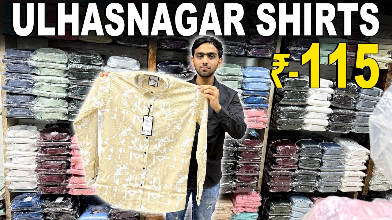 115/- rs shirts starting/shirts manufacturing ulhasnagar/Hi-plus