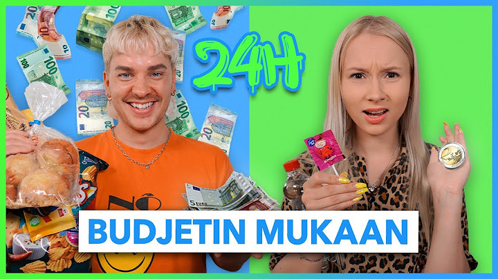 SYÖDÄÄN 24H AJAN VALITUN BUDJETIN MUKAAN!