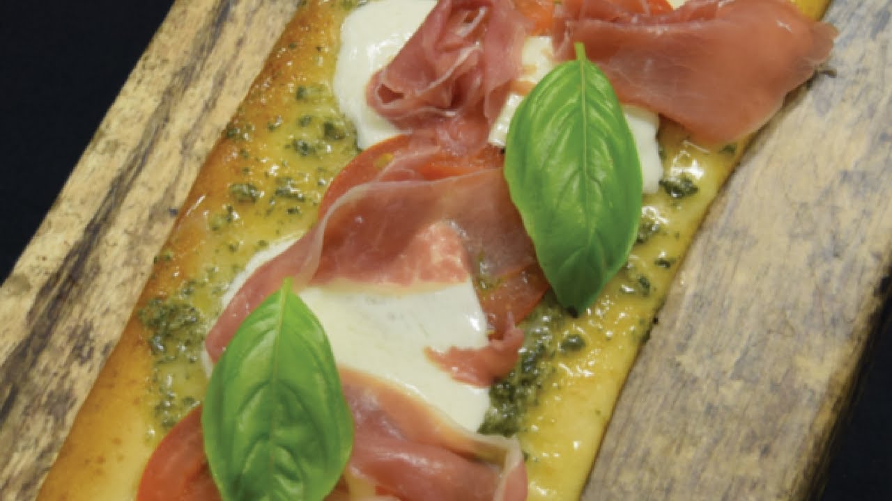 Mozzarella and Prosciutto Flatbread Recipe - SpeeDelight | Electrolux Professional