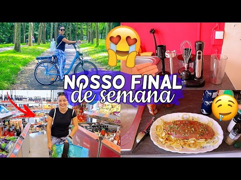 COMPRAS PARA O APÊ, ANDAMOS DE BIKE, MERCADO, ALMOÇO DE DOMINGO e muito mais ♥ – Bruna Paula