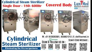 LuxMed® Steam sterilizers, Horizontal Autoclave , STERILIZATION SYSTEMS, Vertical Autoclaves