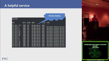 211 Hunting high value targets in corporate networks Josh Stone