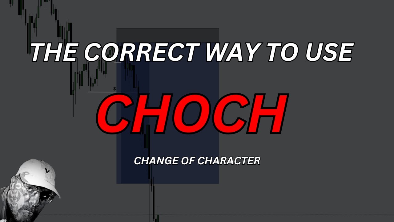 the CORRECT way to trade using CHOCH ( Change Of Character ) - YouTube