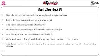 Information Technology P-16. M-17. Basic Servlet API