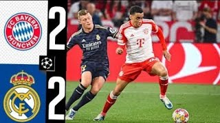Real Madrid Vs Bayern Munich 2-2 Ucl Semi Final 2024 Crazy Drama, Last Minute Shock