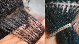 DIY Microlocs INTERLOCKING Pros + Cons
