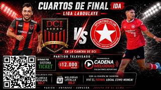 DCI VS SPORTING CUARTOS DE FINAL LRFL TX CODIFICADA SOLAMENTE AUDIO📢