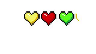 Undertale Soul Pixel Art