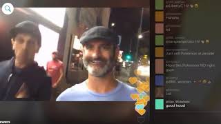 07.14.16 Legendary Comedian Steven Brody Stevens Full Periscope "Here at #Meltdown taping! 🎭"