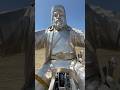 The Chinggis Khan Statue Mongolia Travel Statue Genghiskhan Epic Traveller Excitement 