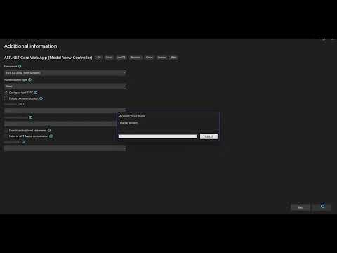 How to Create Project Solution in ASP.NET Core MVC -VS -2022 | Step by Step Guide