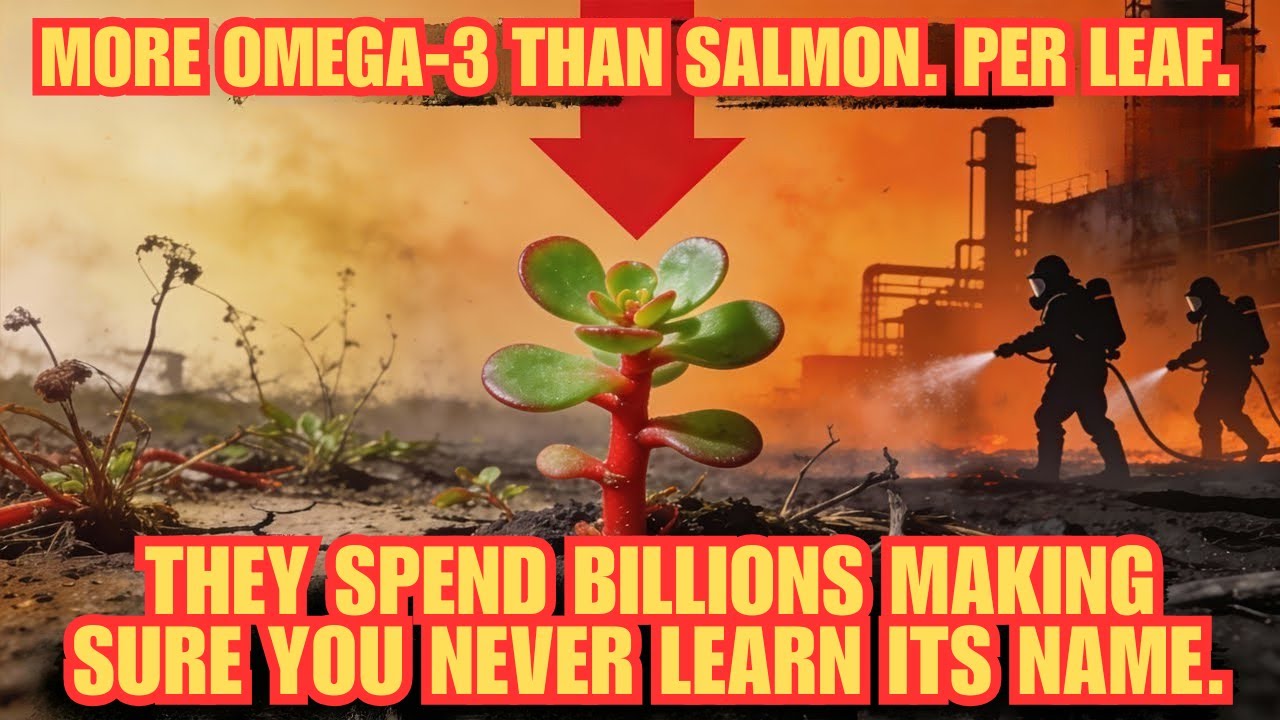 «Откройте для себя самое питательное растение в мире: в одном листе больше омега-3, чем в лососе!...