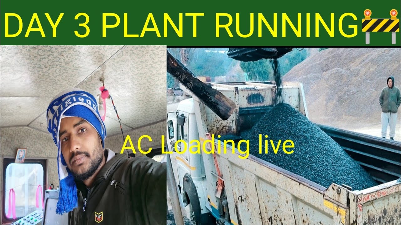 Day 3 hot mix plant 🚧 | full work vlog