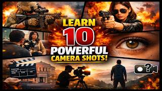 🎬 You’re Using WRONG Camera Shots! 😱 Learn 10 Powerful Shots Used in Movies (Beginner to Pro)
