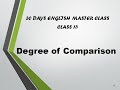 Degrees of Comparison | English Grammar for Kerala PSC Exams | EASY ENGLISH | POINT TO POINT