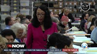 Palm Beach County begins hand recount in Senate race
