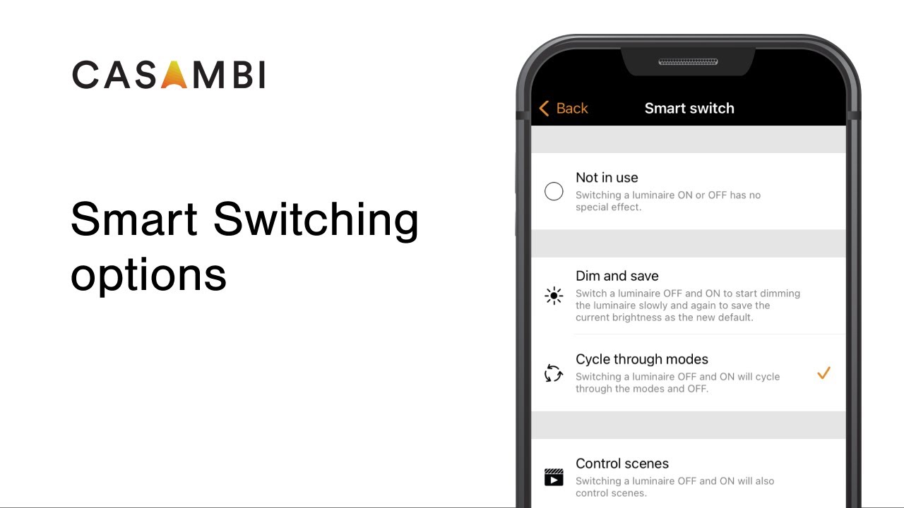 Smart Switching options - YouTube