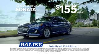 Lease a New 2018 Hyundai Sonata SE for $155/mo.