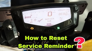 How to Reset the Service Reminder in Apache RTR 2004v BS6 2020