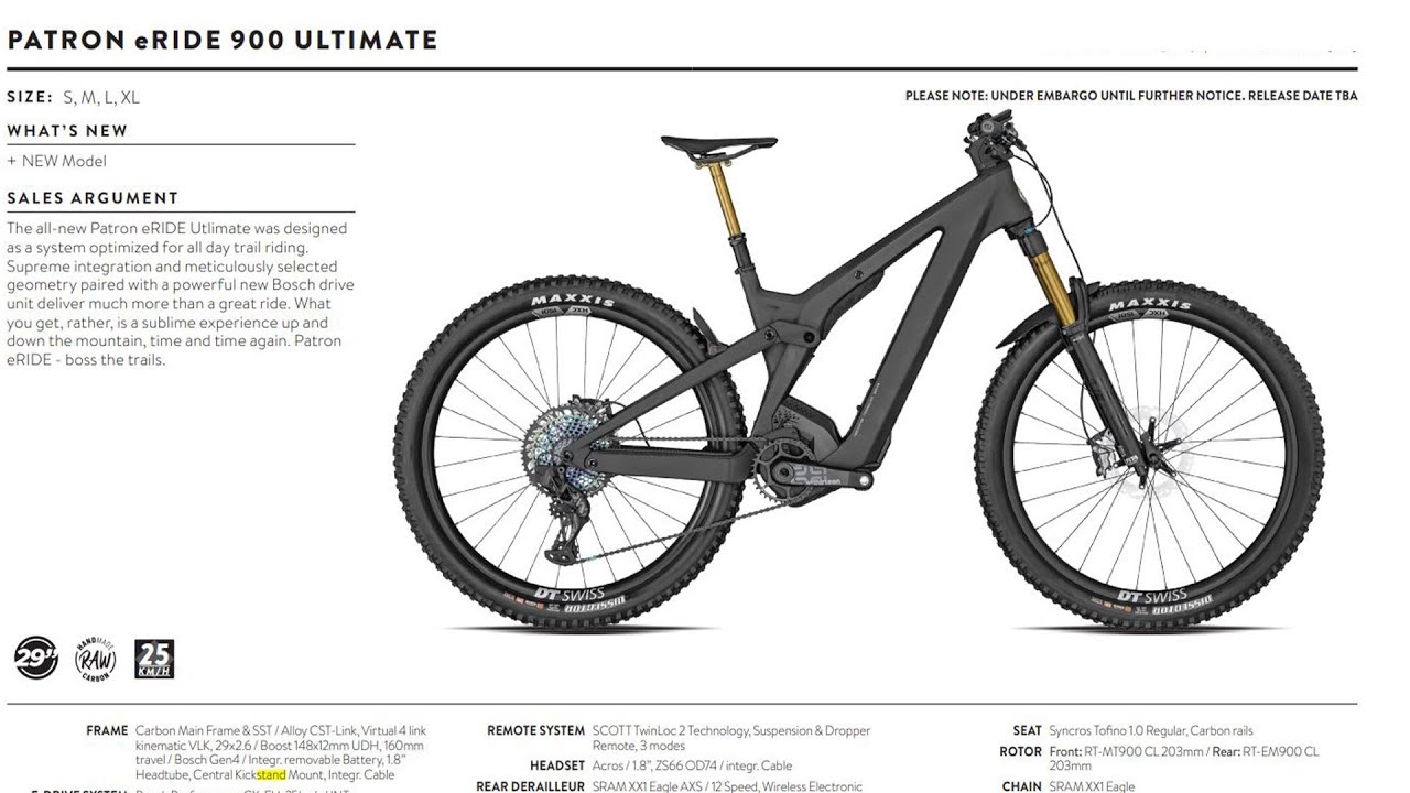 2022 E-bike - SCOTT Patron eRIDE 900 