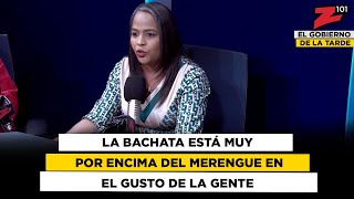 Ana Daisy Guerrero: Bachata is far more popular than merengue. Ana Daisy Guerrero: Bachata is far more popular than merengue.