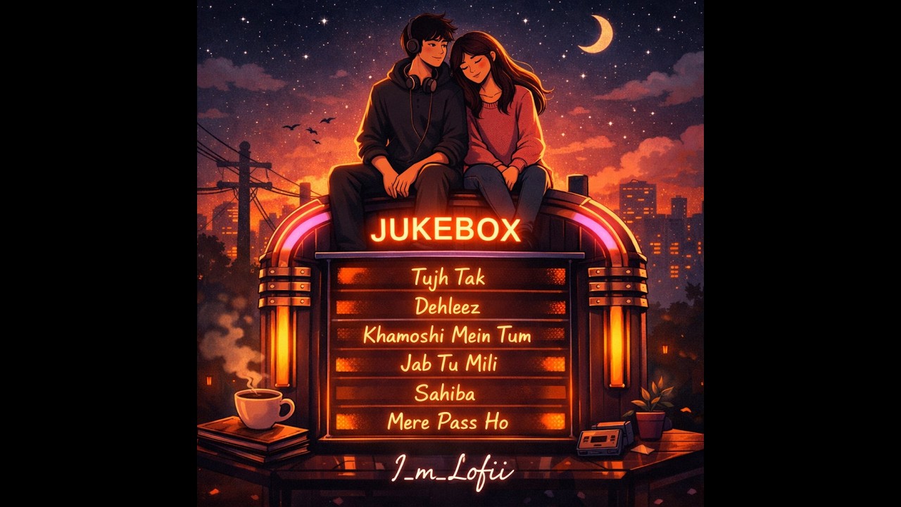 Late Night Hindi Lo-Fi Jukebox 🌙 | Tujh Tak, Dehleez, Sahiba | I_m_Lofii