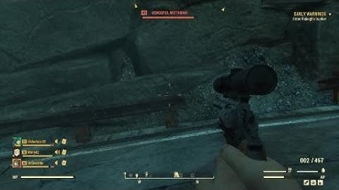 Fallout 76 Mothman Scared the Crap out of Me