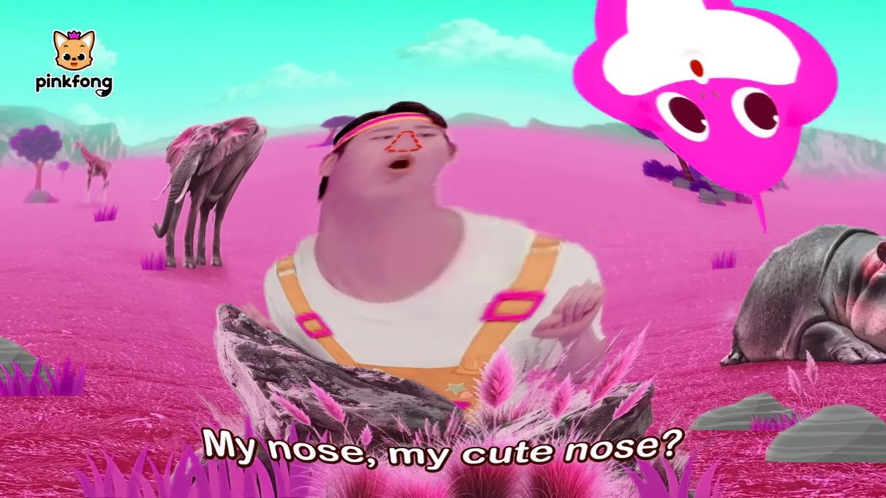 PINKFONG FRIENDS HELP ME FIND MY NOSE  Sponsored by Klasky Csupo 2001 Effects