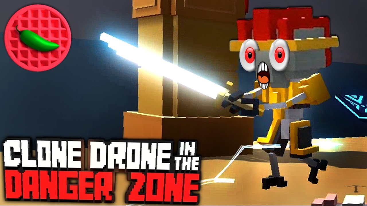 FEAR THE BOT FEET! -- Let's Play Clone Drone in the Danger Zone (Update 0.3.1) (Endless Mode)