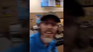 UPS worker crashes out after getting fired