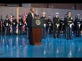 President Obama Delivers a Farewell Tribute to Secretary of Defense Chuck Hagel