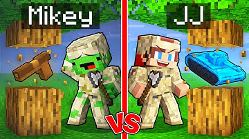 Mikey vs JJ ARMY CHALLENGE in Minecraft (Maizen)