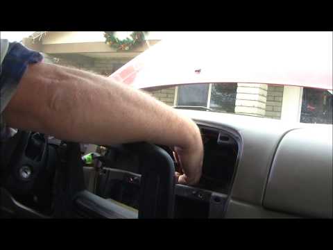 Aftermarket overhead dvd instalation ford excursion #3