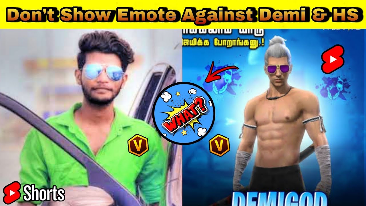 வேணாம் Philips - ஏ| Thug Life | Don't Show Emote | DemiGod Vs Hariscar |