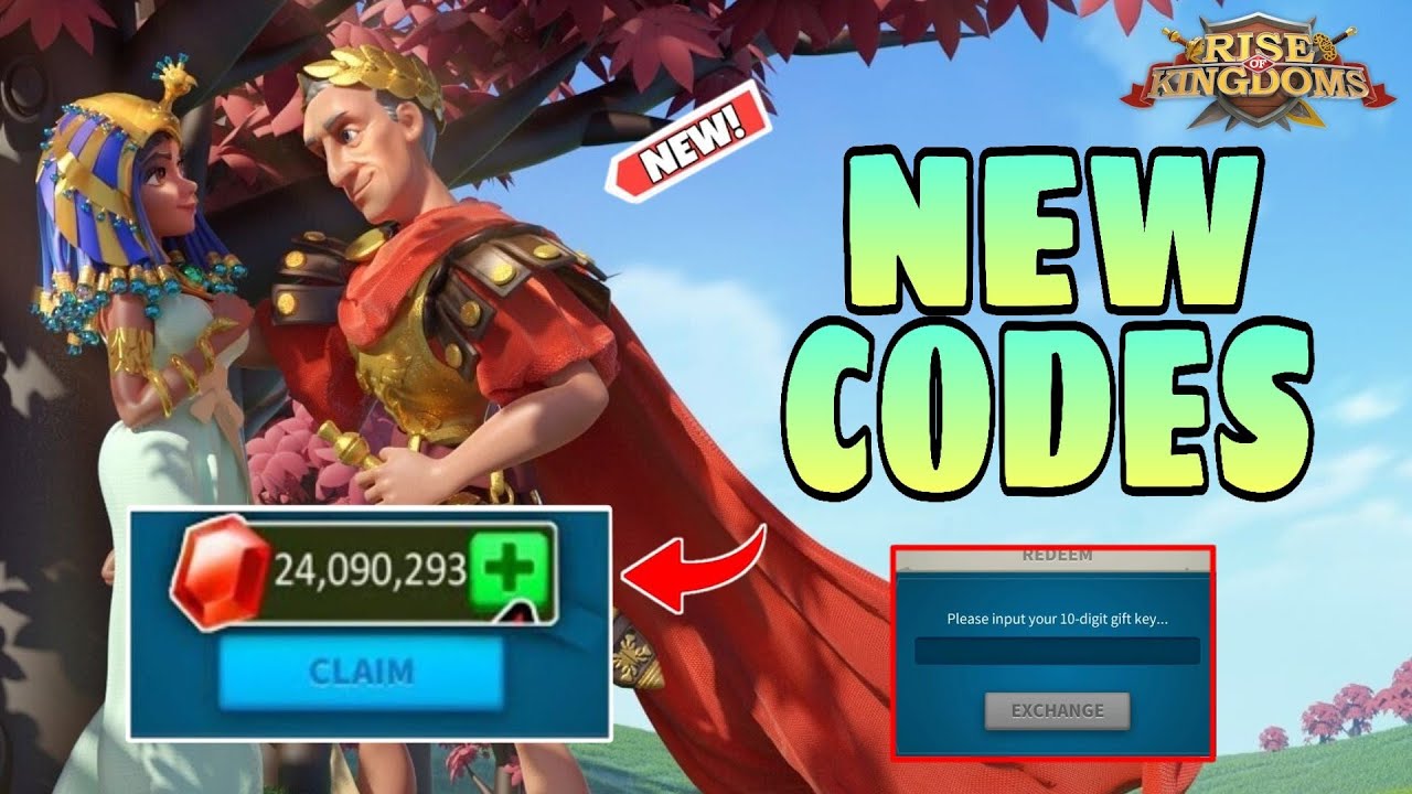 3 NEW RISE OF KINGDOMS CODES OCTOBER 2022 RISE OF KINGDOMS CODES 2022 ROK CODES YouTube