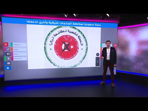 حملة مقاطعة سعودية للمنتجات التركية وحملات مضادة لها