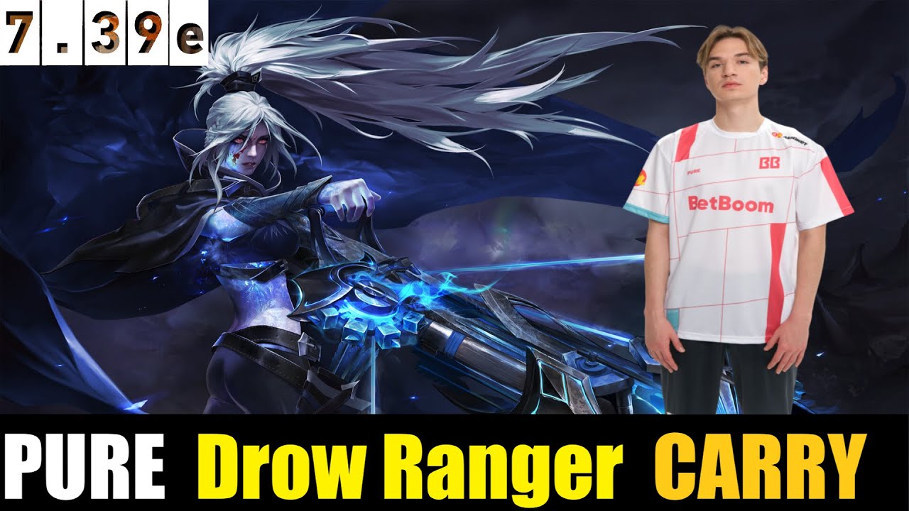 🤯 PURE [Drow Ranger] HC 7.39E - DOTA 2 HIGHEST MMR MATCH