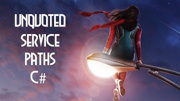 Find Unquoted service paths with C#