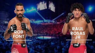 ROB FONT VS RAUL ROSAS JR | HIGHLIGHTS BEFORE THE MATCH