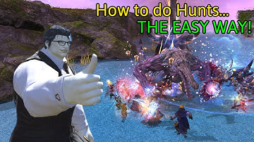 How to do Hunts the EASY WAY | FF14