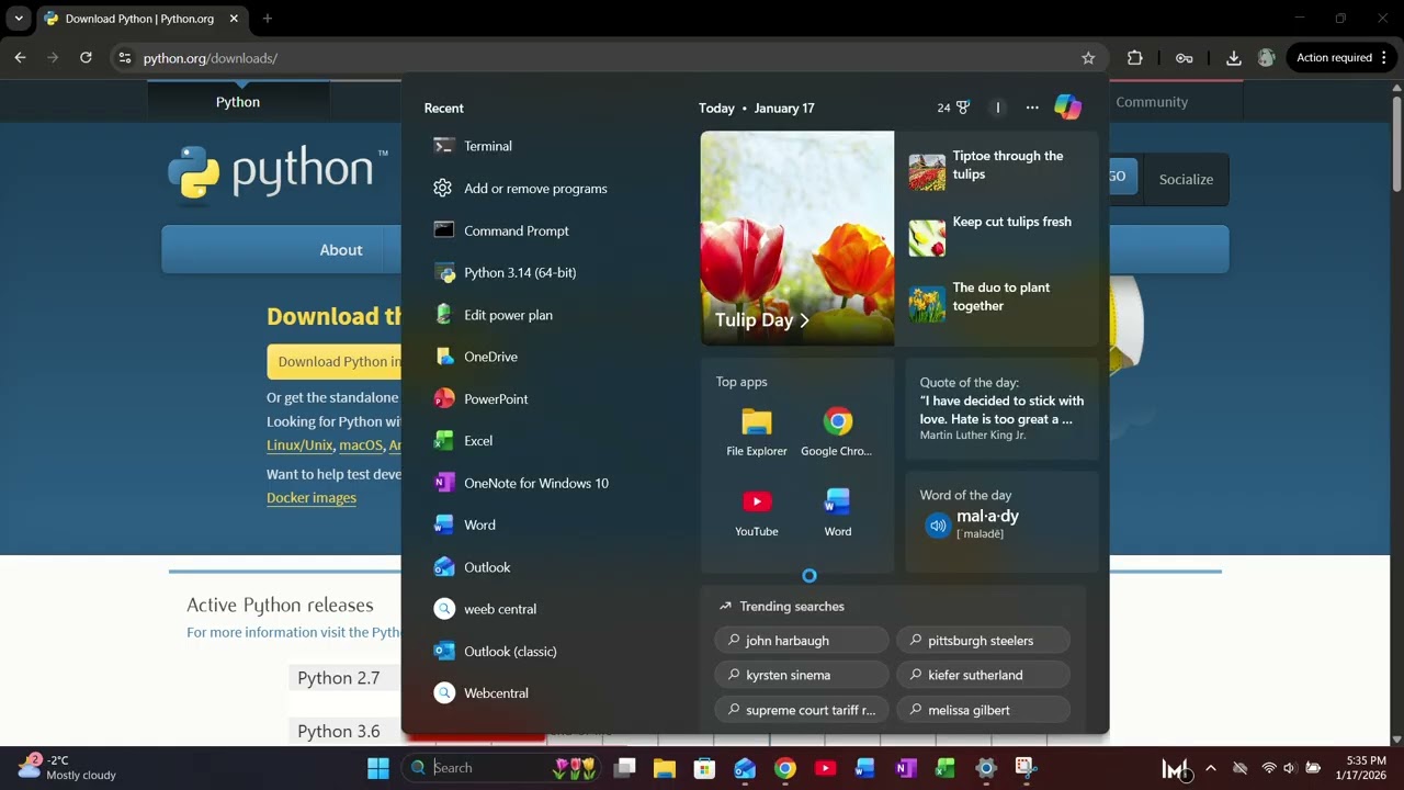 Installing Python and Jupyter Notebook