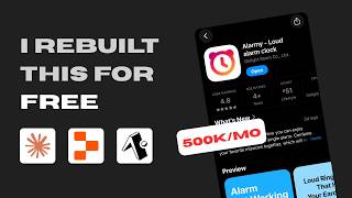 This Alarm App Makes $500K/Month — I Rebuilt It For Free screenshot 1